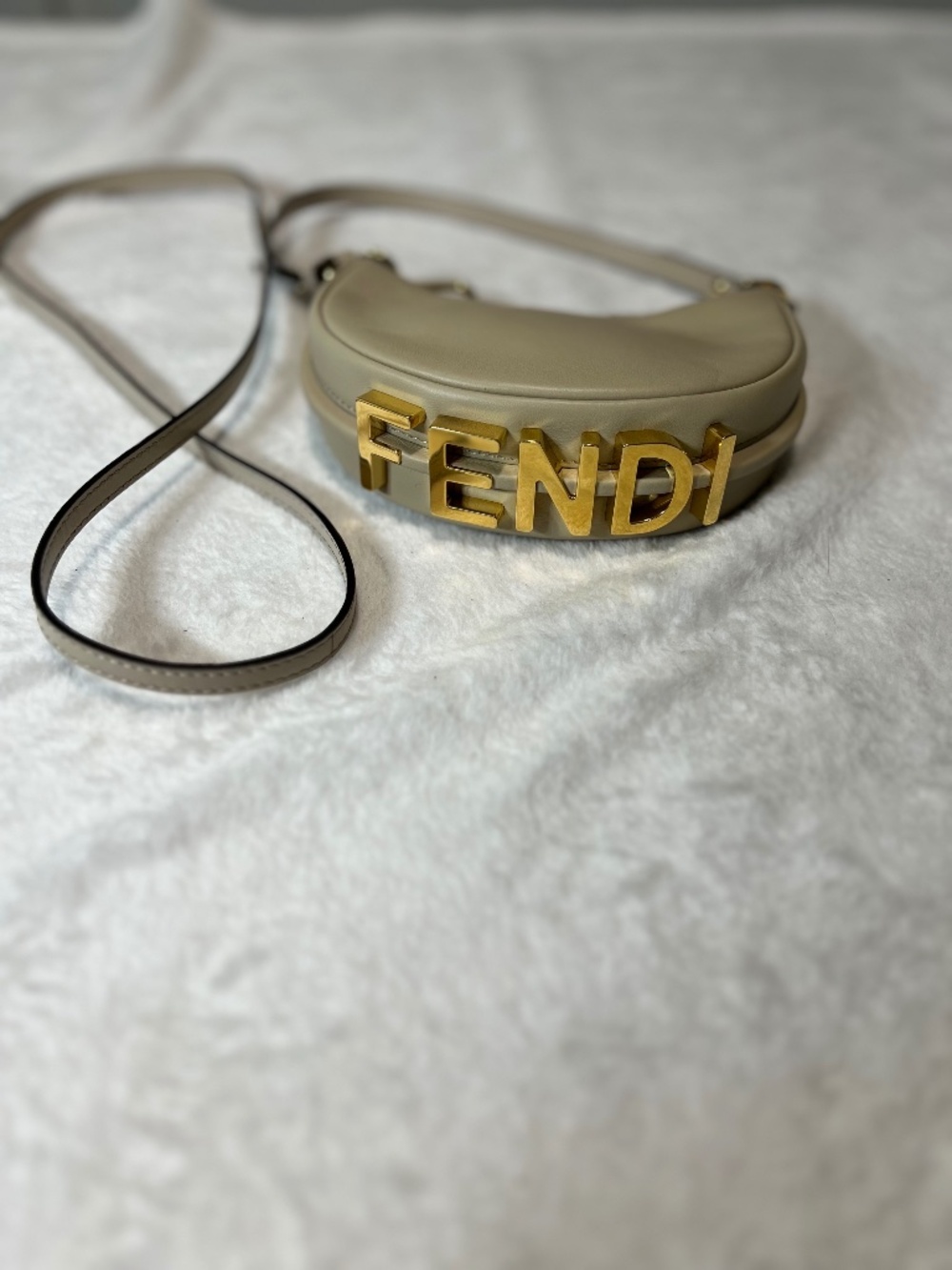 Fendi Fendiagraphy Nano leather crossbody